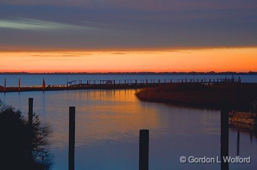 Dawn At Powderhorn Lake_28315.jpg - Photographed near Port Lavaca, Texas, USA.